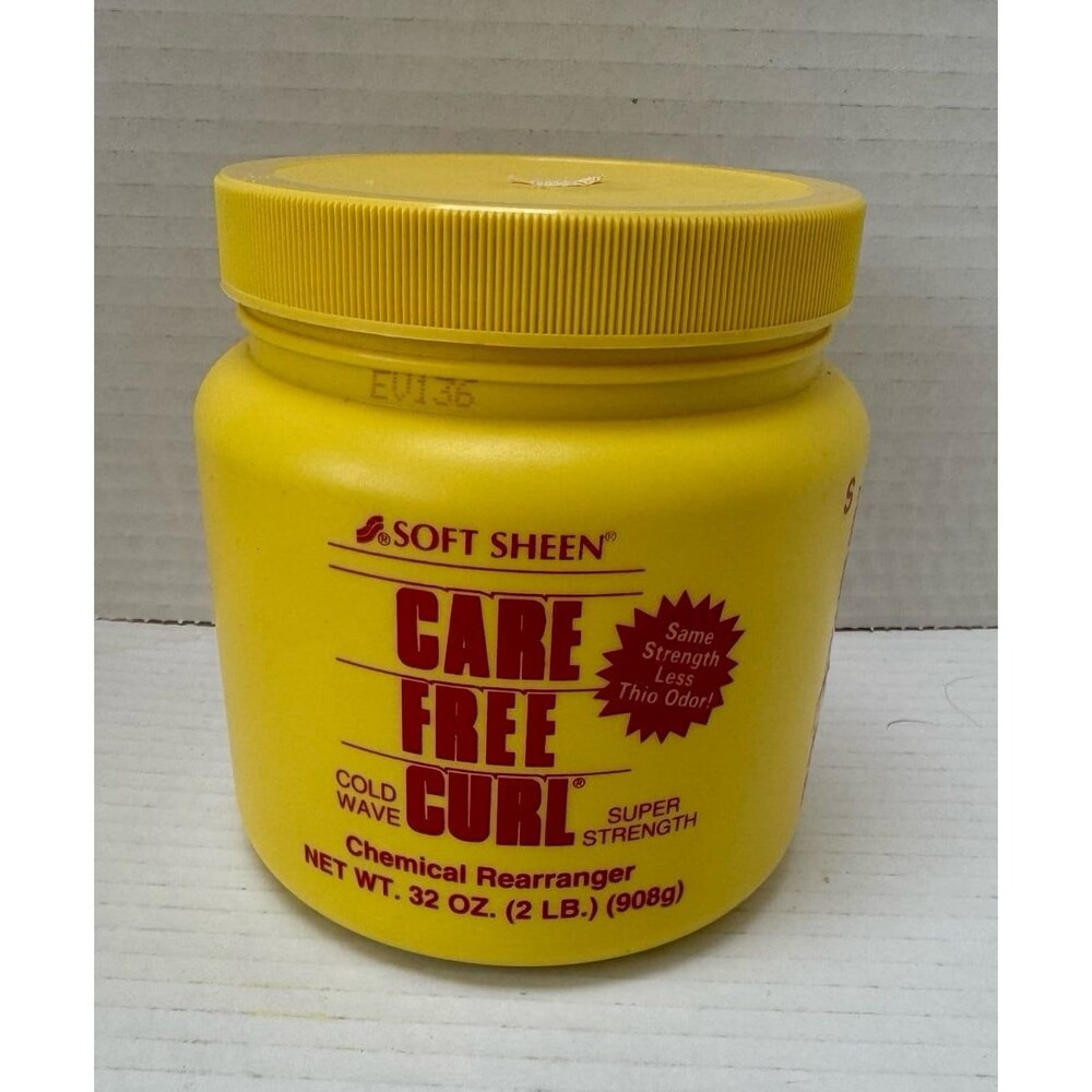 SoftSheen Carson Care Free Curl Cold Wave Chemical Rearranger SUPER 32oz